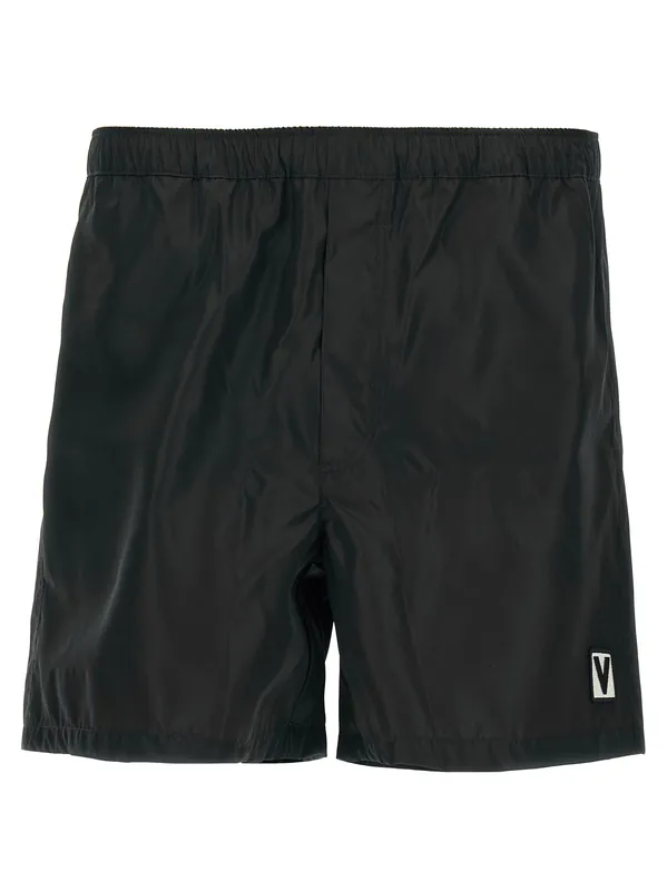 Chez Valentino Beachwear Black - Valentino Garavani