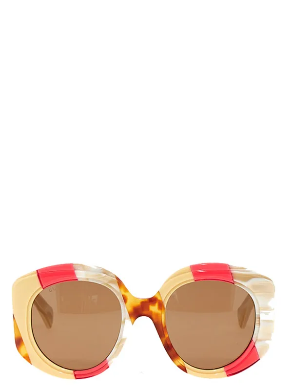 Tricolor Sunglasses Multicolor - Gucci
