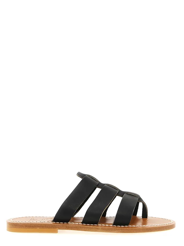Dolon Sandals Black - K.Jacques Saint Tropez