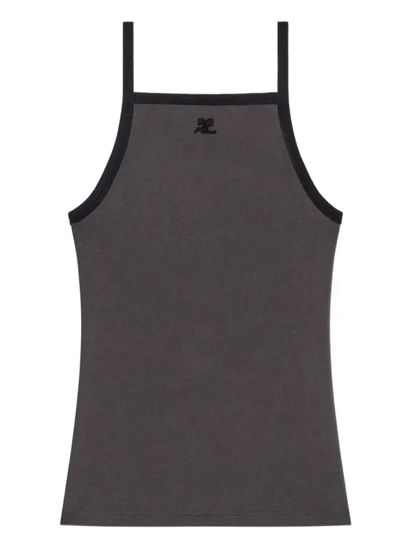 Contrast Tank Top - Courrèges