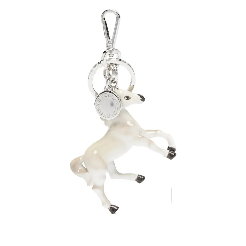 Keyrings Neutral, Black - Stella McCartney