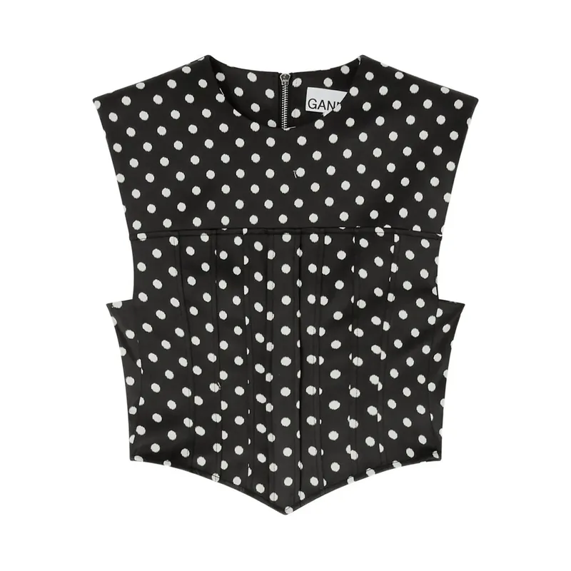 Tops Black - Ganni