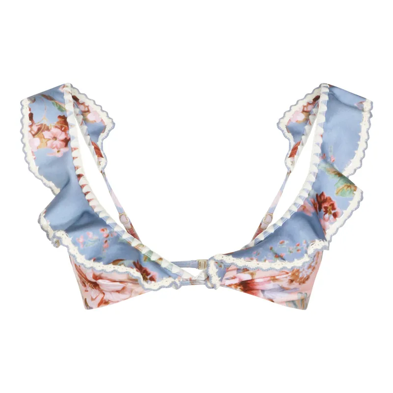 Sea Clothing Spliced Print - Zimmermann