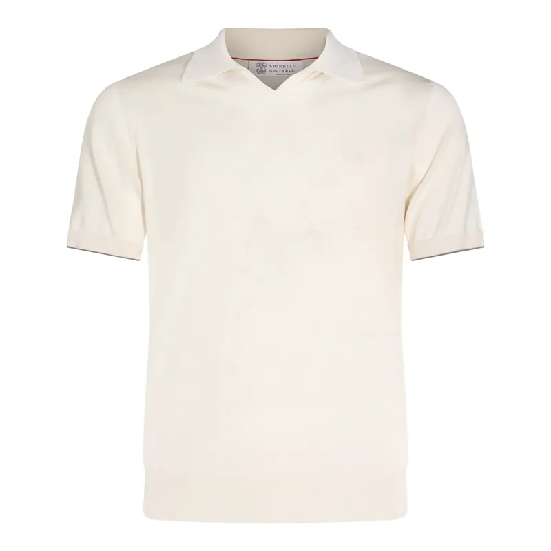 T-Shirts And Polos English White