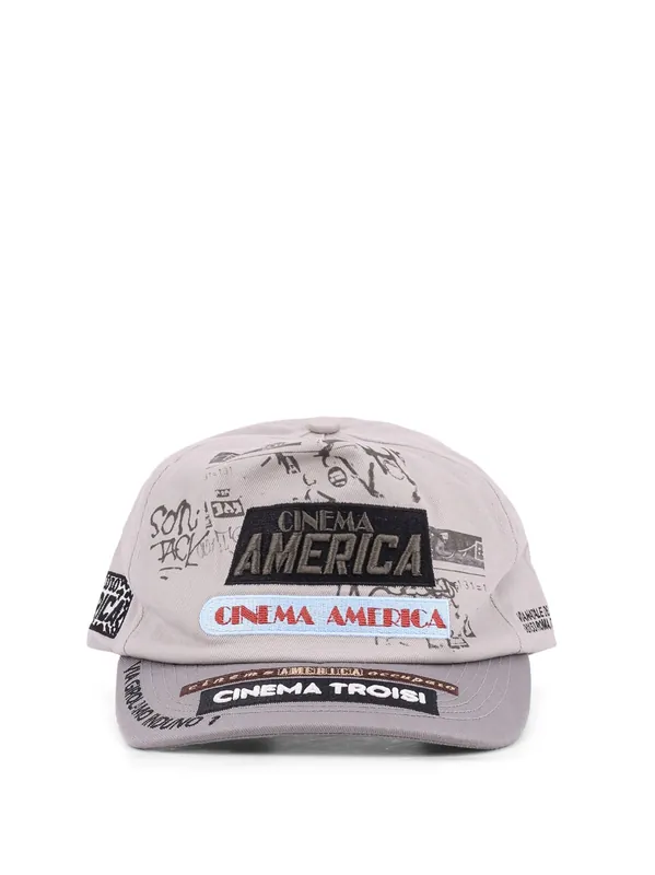 Cinema Troisi 5 Panel Cotton Hat - Paly