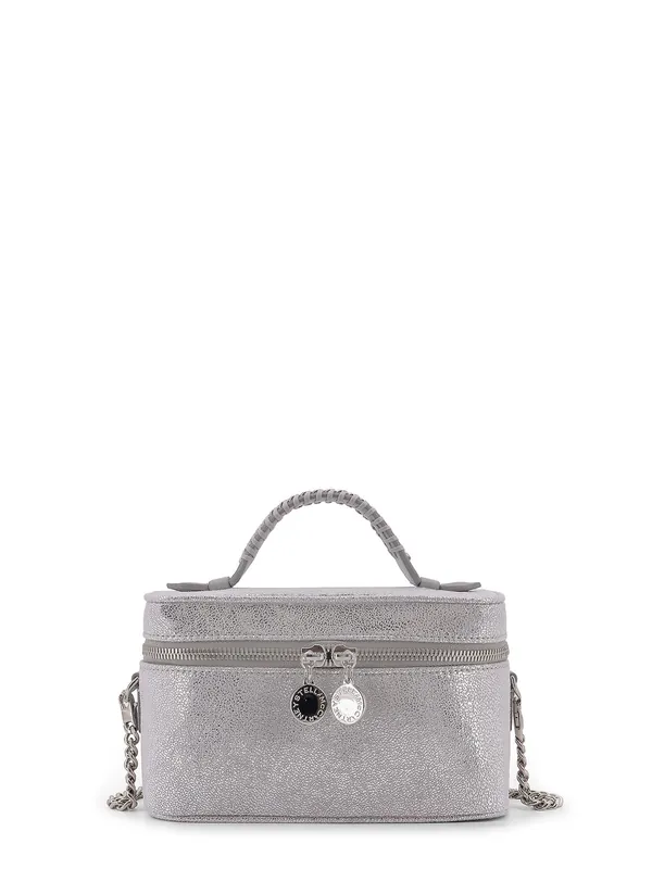 Vanity Laminated Shaggy Deer Fabric Crossbody Bag - Stella McCartney