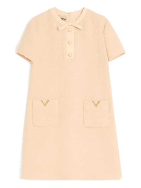 Wool Short Dress - Valentino Garavani