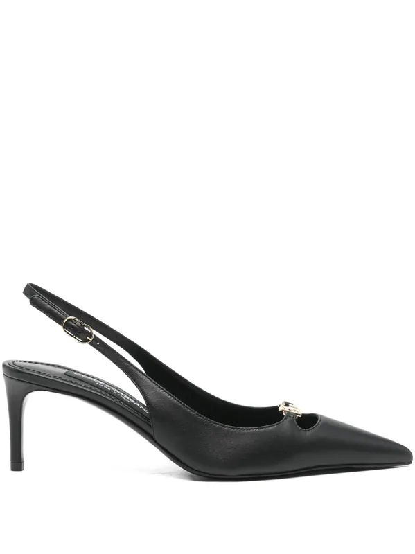 Leather Slingback Pumps - Dolce & Gabbana