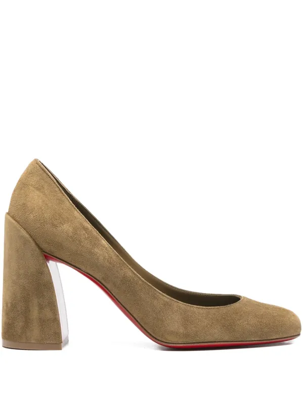 Miss Sab Suede Leather Pumps - Christian Louboutin