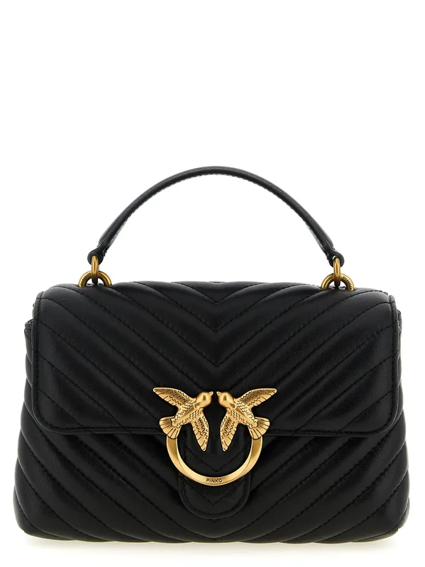 Mini Lady Love Puff Hand Bags Black - Pinko