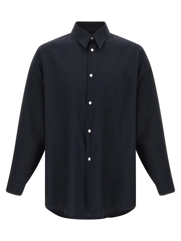 Tropical Wool Shirt And Blouse Blue - Marni