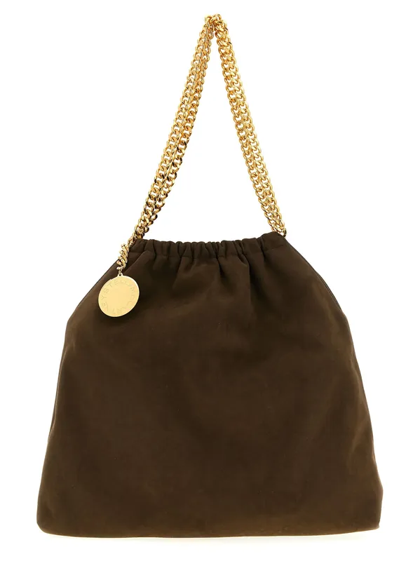 Falabella Drawstring Shoulder Bags Brown - Stella McCartney