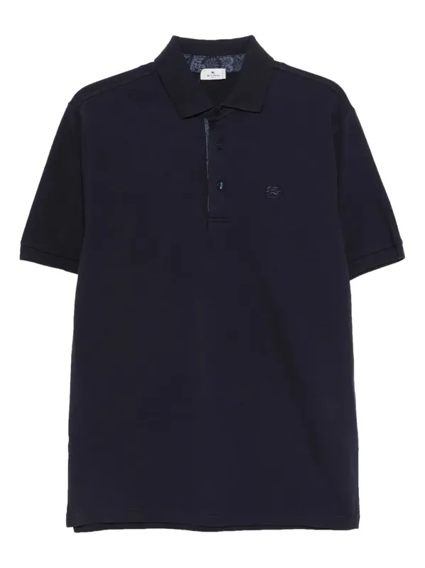 Cotton PiquÉ Polo Shirt - Etro