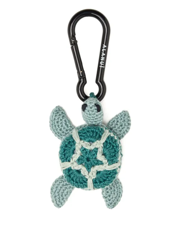 Turtle Crochet Keyring - Alanui