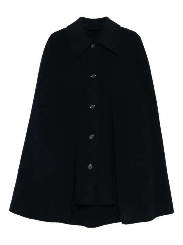 Wool Cape Coat - Toteme