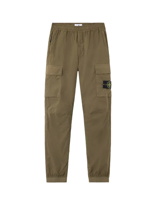 Stretch Cotton Trousers - Stone Island