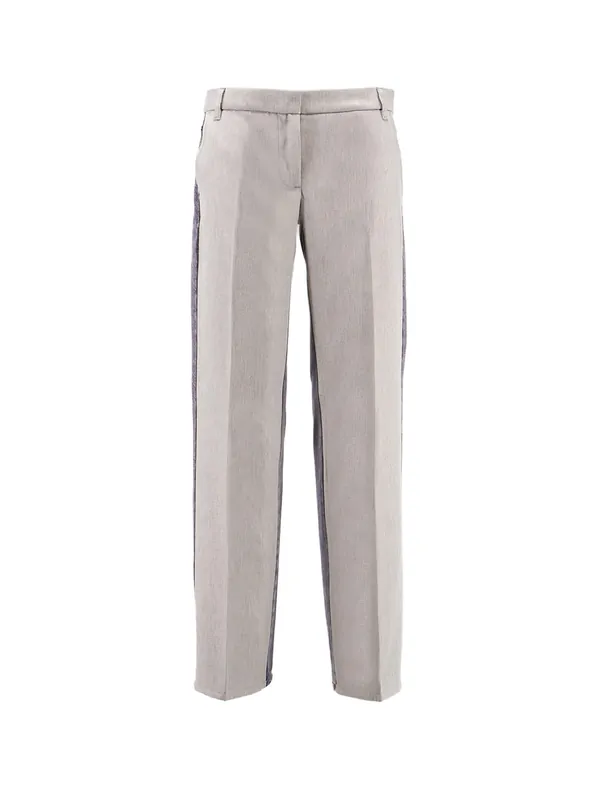 Tailoring Mixed Trousers - Stella McCartney