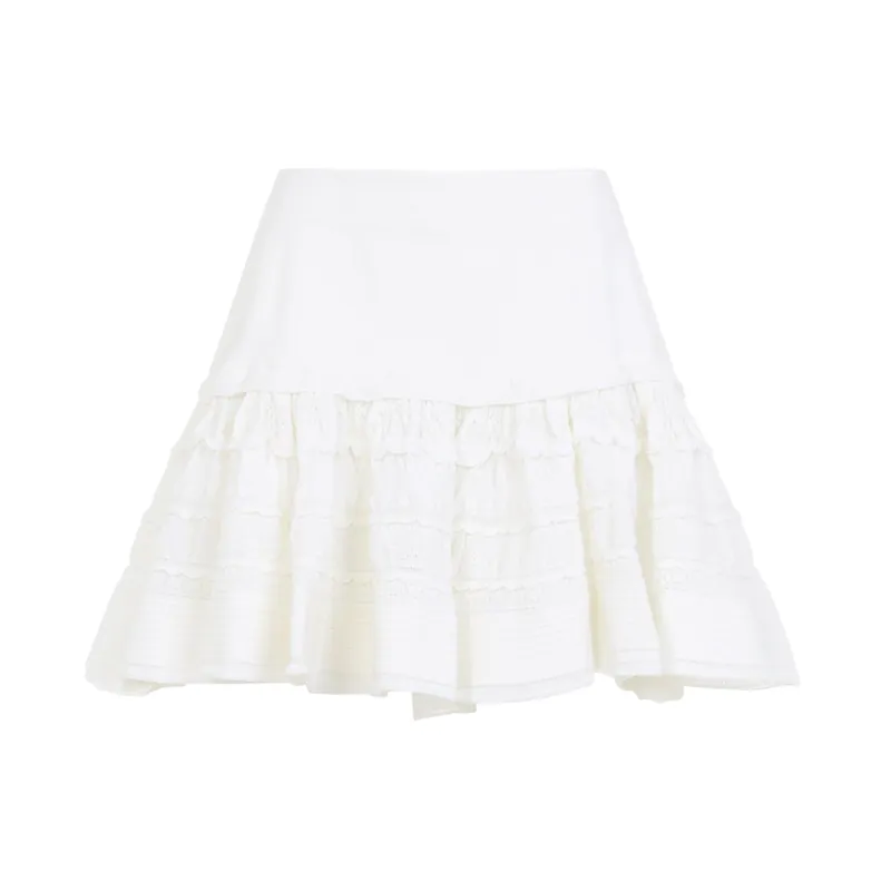 Mini Skirts White - Alaïa