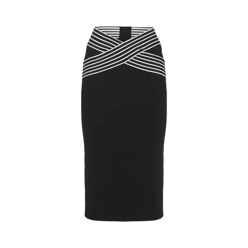 Midi Skirts Black - Elisabetta Franchi