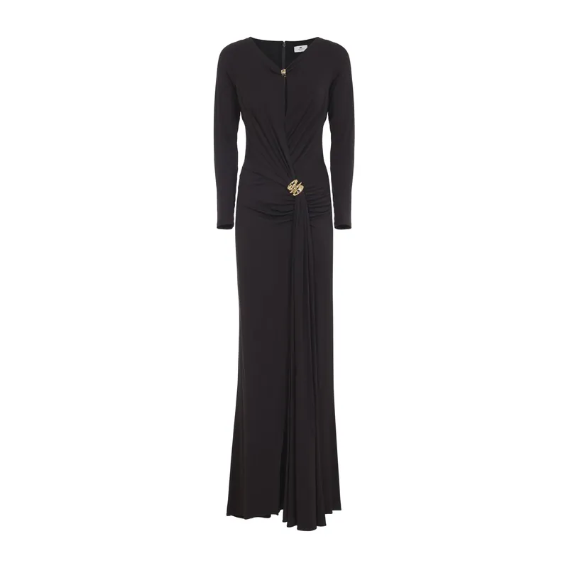 Long Dresses Brown - Elisabetta Franchi