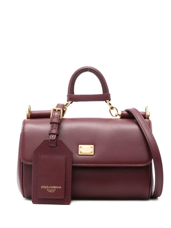 My Sicily Mini Leather Handbag - Dolce & Gabbana