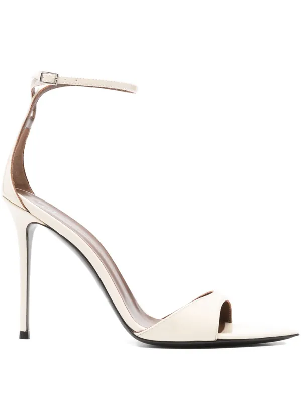 Intriigo Leather Heel Sandals - Giuseppe Zanotti