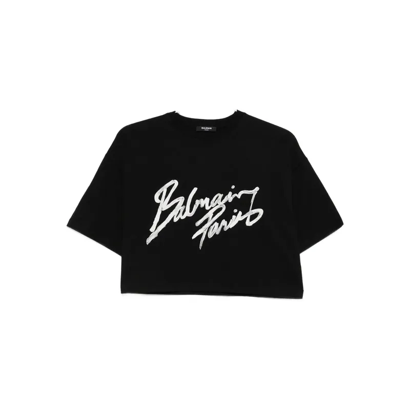 T Shirts Black, White - Balmain