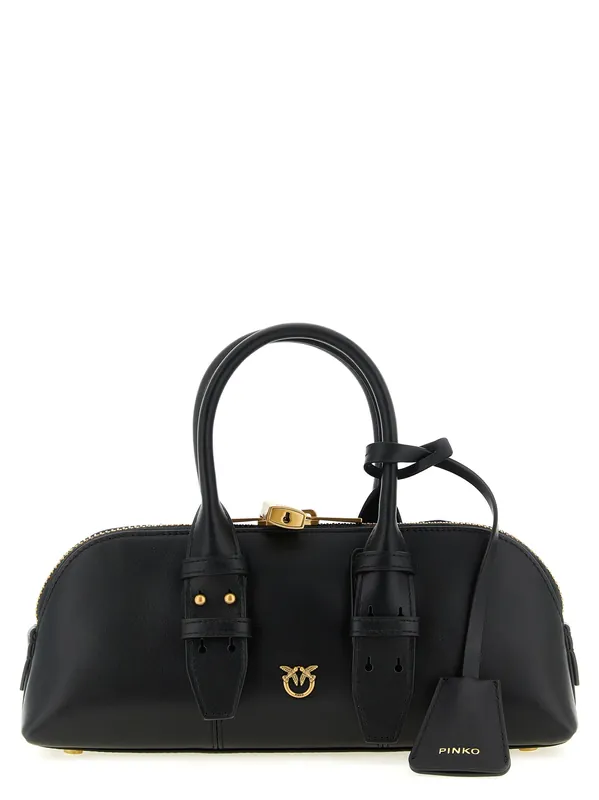 Escape Baguette Hand Bags Black - Pinko