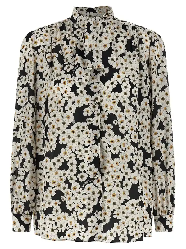 AprèS L Shirt And Blouse White/Black - Valentino Garavani