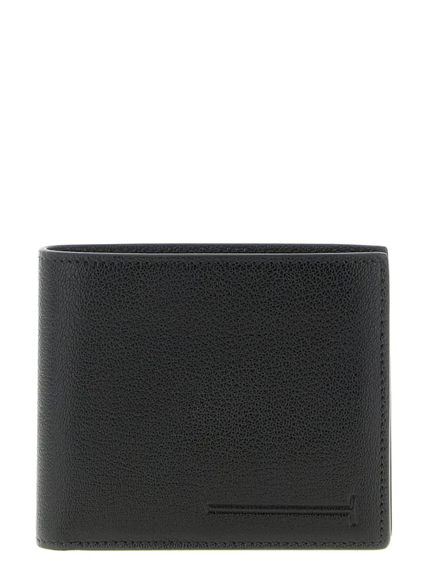 T-Line Wallets And Card Holders Black