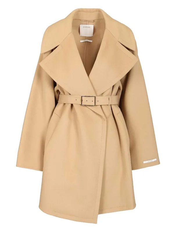 Spxpagine Coat Coats Beige - Sportmax