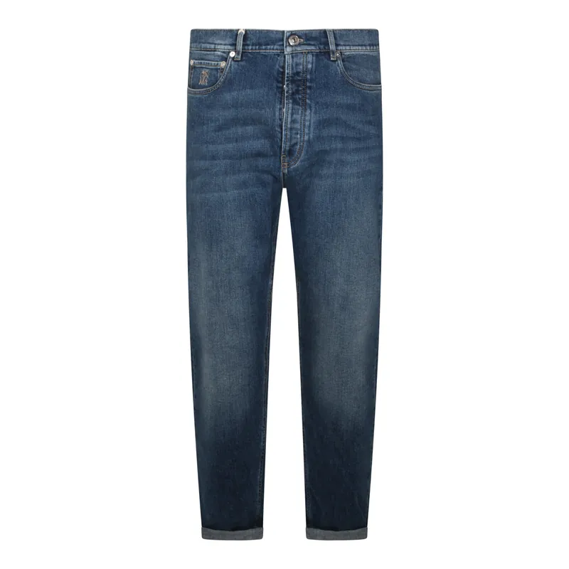 Jeans Med Blue - Brunello Cucinelli