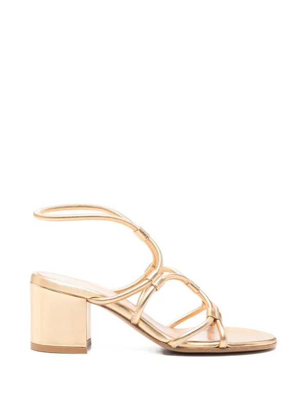 Leather Heel Sandals - Gianvito Rossi