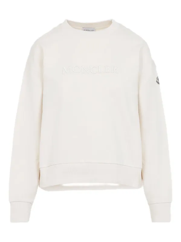 Logo Cotton Sweatshirt - Moncler