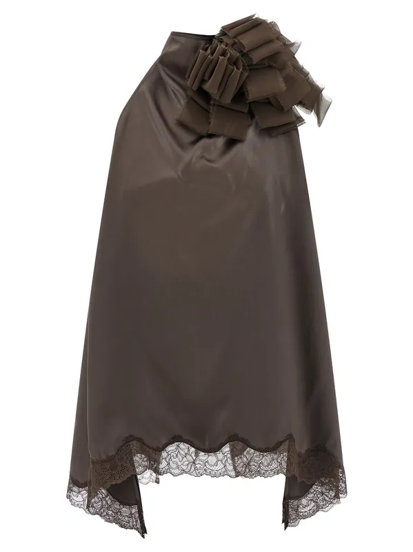Blouse 01 Tops Brown - Magda Butrym