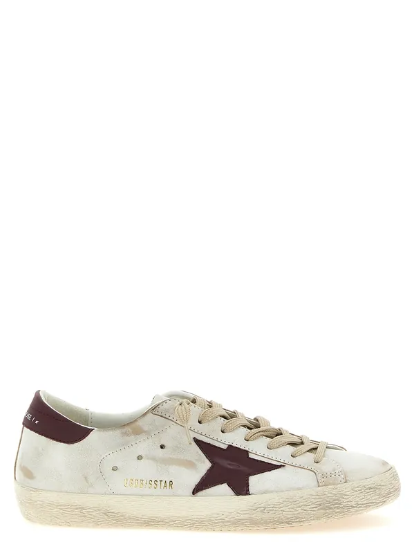 Superstar Sneakers Bordeaux - Golden Goose