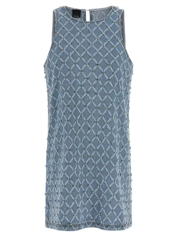 Amorino Dresses Light Blue - Pinko