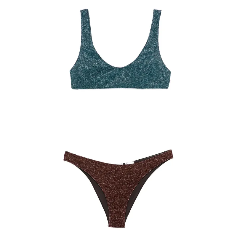 Beachwear Green, Brown - Oséree