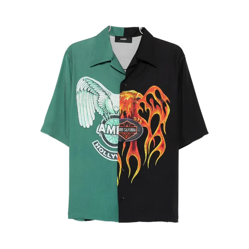 Shirts Green, Black - Amiri