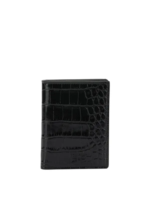 Exotic Line Wallets & Card Holders Black - Tom Ford