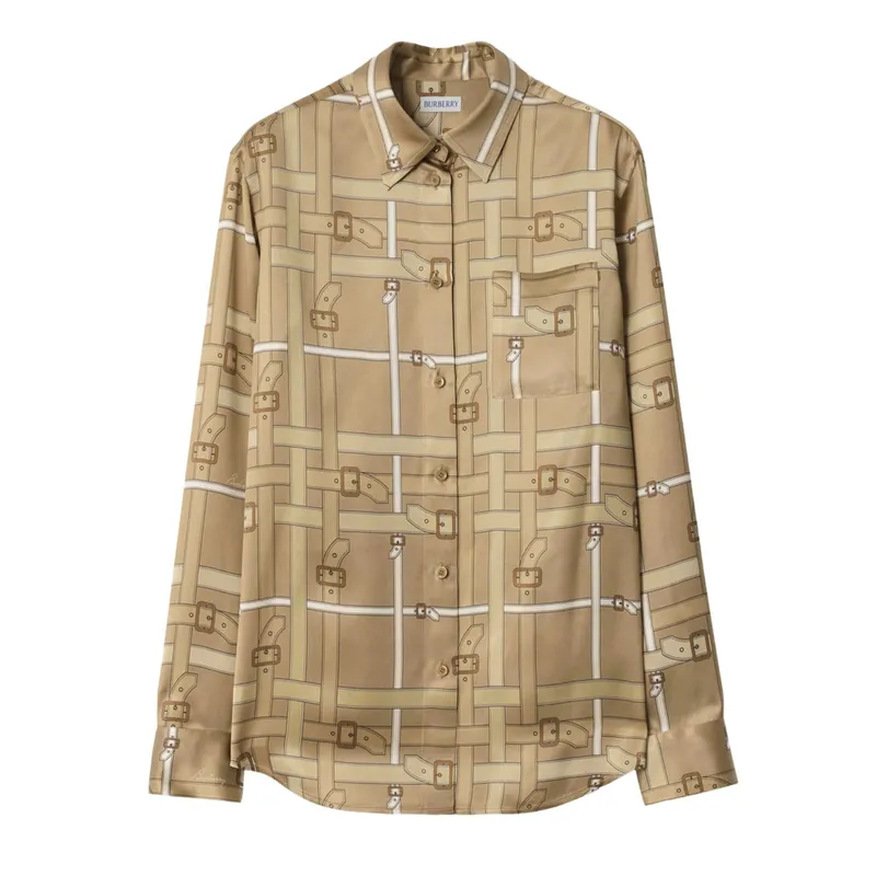 Shirts Neutral, White - Burberry