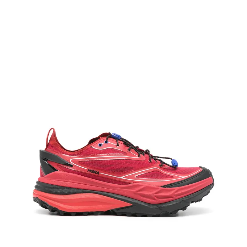 Sneakers Red, Black - Hoka