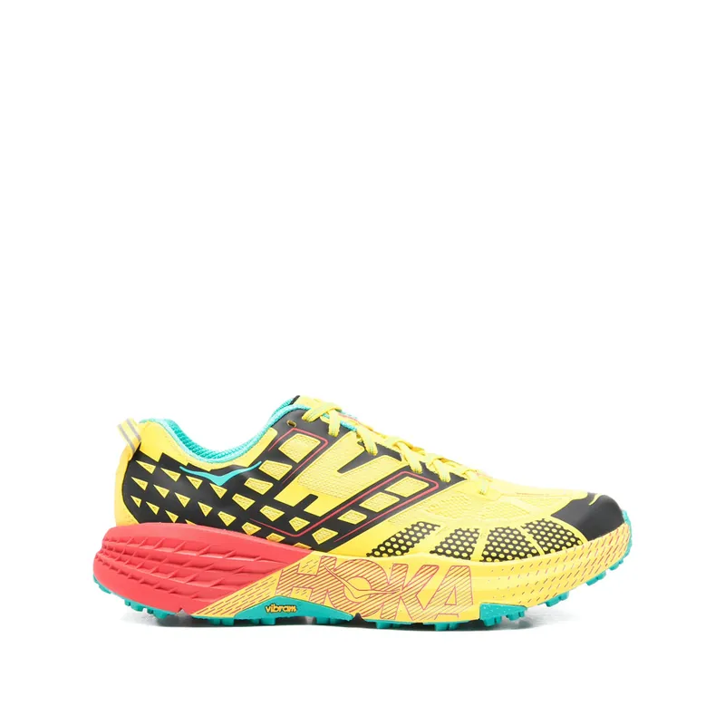 Sneakers Yellow, Black - Hoka
