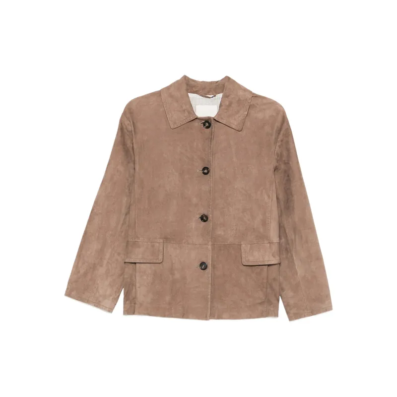Leather Outerwears Brown - 'S Max Mara