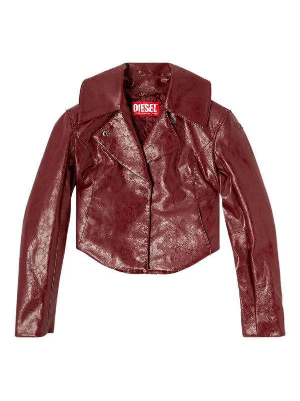 Faux Leather Jacket - Diesel