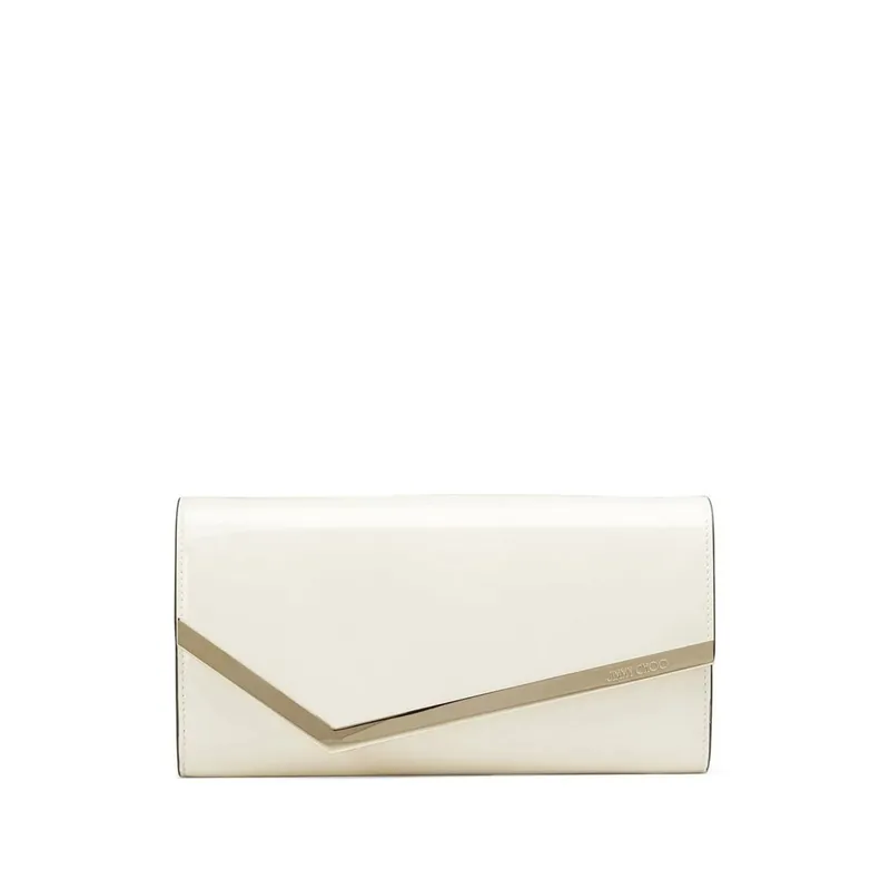 Emmie Bags White, Gold - Jimmy Choo