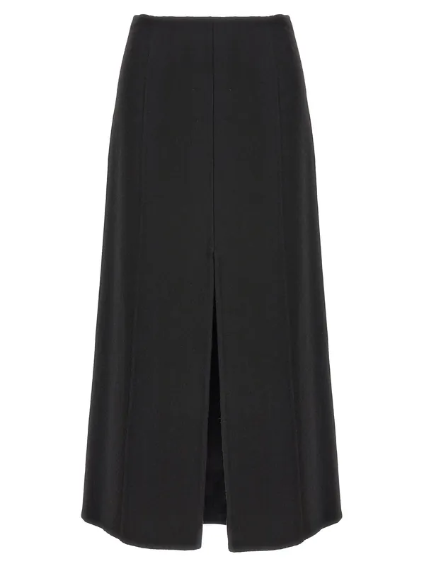 Long Cloth Skirt Skirts Black - Ermanno Scervino
