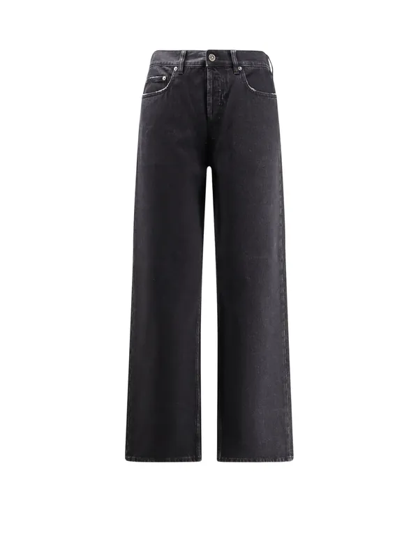 Skate Black Denim Jeans - Golden Goose