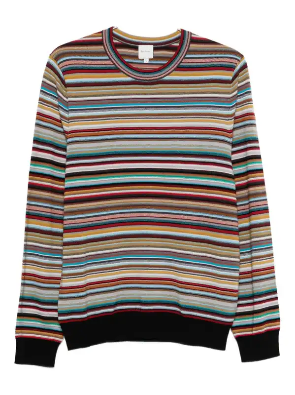 Signature Stripe Wool Sweater - Paul Smith