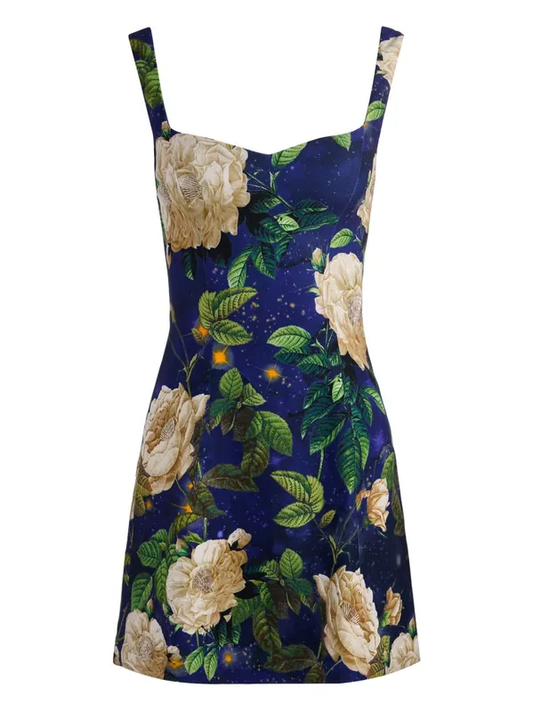 Printed Mini Dress - Alice + Olivia